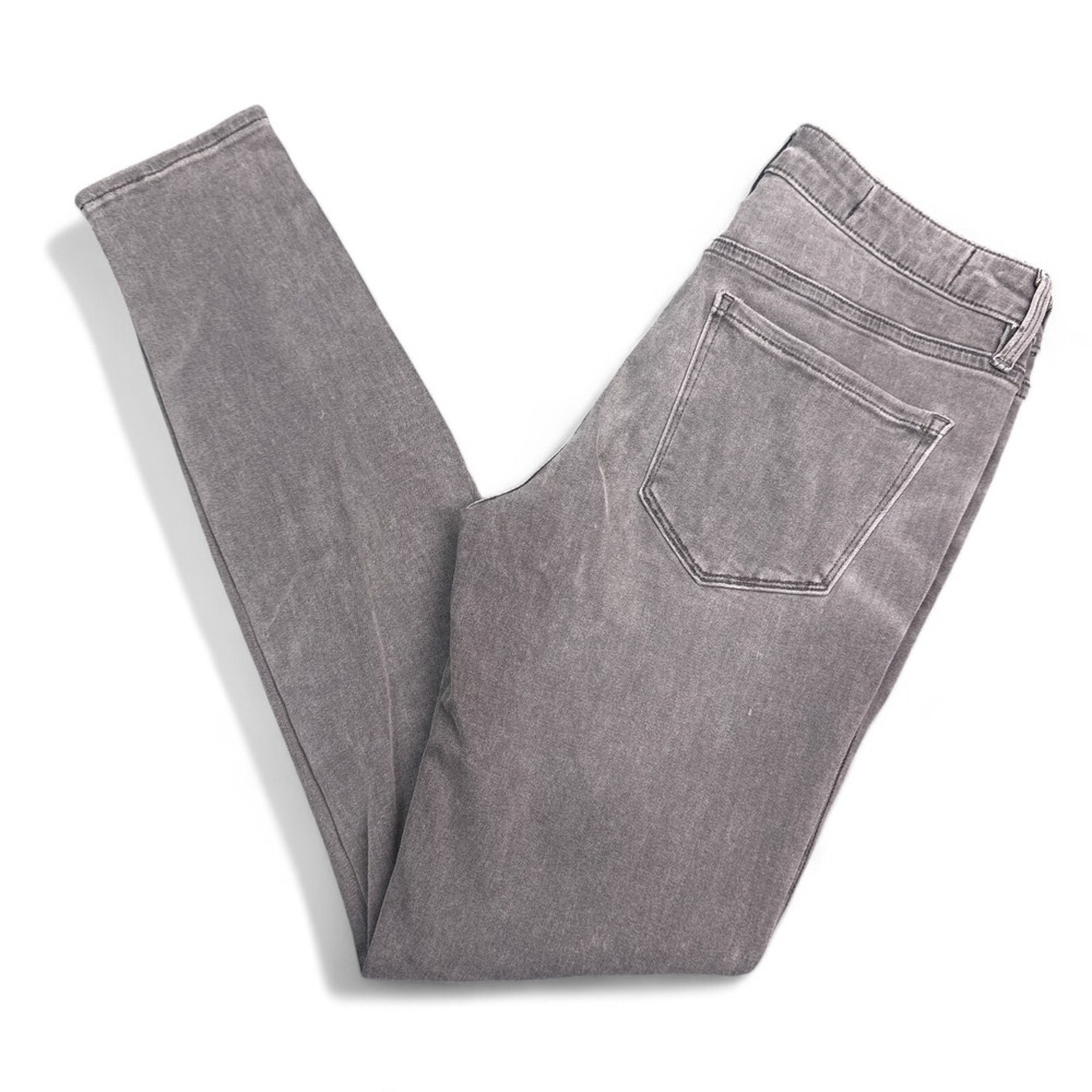 Armani Exchange AX Super Skinny‎ Jeans Womens Size 28 Reg Gray Low Rise Stretch